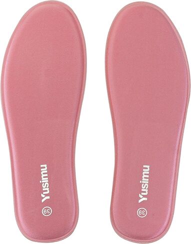 Black Soft Cushion Insoles for Men and Women – Memory Foam Shoe Inserts for Work Boots, Walking, Running, Hiking & Sneakers, Extra Comfort for Flat Feet - M10 US/EU 43 in Saudi Arabia