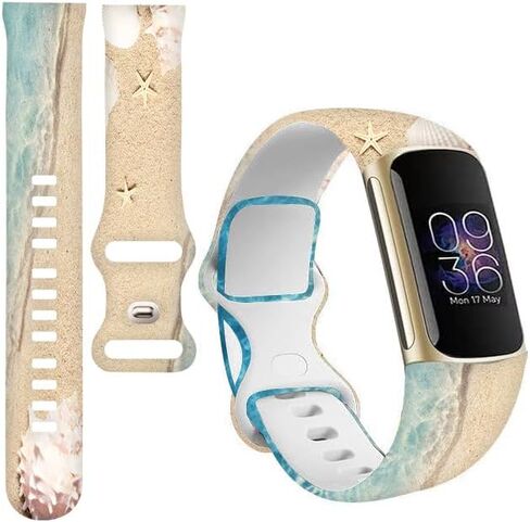 Sport Bands Compatible with Charge 6 /Charge 5 for Women Men,Soft Waterproof Replacement Straps Wristbands for Charge Advanced Fitness Tracker-7 in Saudi Arabia