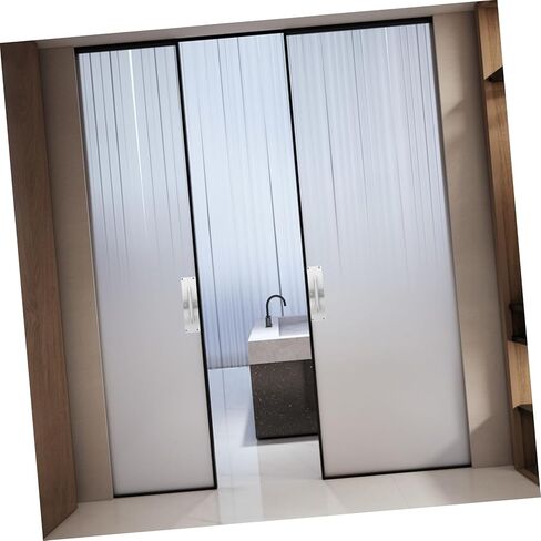 2Pcs Stainless Steel Square Push Pull Door Handle for Sliding Barn Doors Cabinets and Furniture Durable Design for Modern Interiors in Saudi Arabia