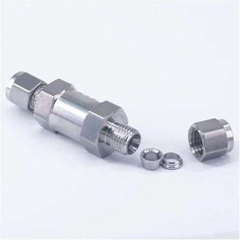 One-Way Check Valve Suitable for 6 mm Outer Diameter Pipe SS316 one-Way Check Valve Check Valve Water Gas Oil in Saudi Arabia