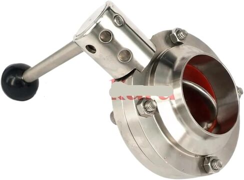 1" 25mm SS304 Stainless Steel Hygienic Welded Valve for Brewing Beer Dairy in Saudi Arabia