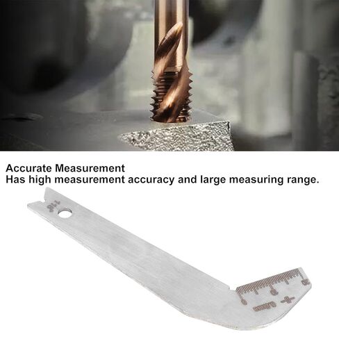 Drill Bit Angle Gauge, 2Pcs 135 Metal Blade Measurement Tool for Sharpening Blades and Sharpness Testing with 118 Degree Accuracy in Saudi Arabia