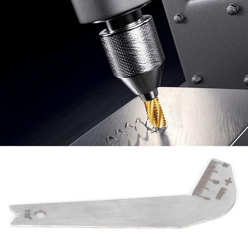 Drill Bit Angle Gauge, 2Pcs 135 Metal Blade Measurement Tool for Sharpening Blades and Sharpness Testing with 118 Degree Accuracy in Saudi Arabia