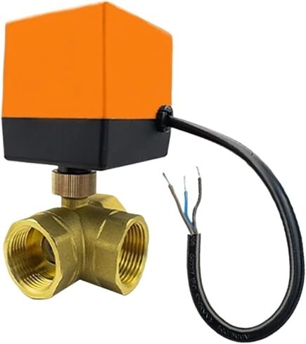 DN15/20/25/32/40/50,2ways/3ways Motorized Ball Valve 3Wire 2control Electric Solenoid Valve,AC220V DC12-24V Brass Electric Valve(DN20,WIRE CONTROL_DC12-24V_WAY) in Saudi Arabia