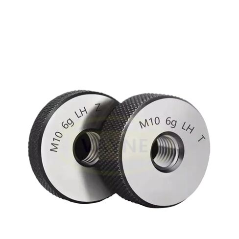 1 مجموعة (1 * GO + 1 * NOGO) 6 جرام دقة اليد اليسرى غير القياسية متري حلقة قياس أداة قياس M4M5M6 LH(M6-6g T Z,X 0.75 LH) in Saudi Arabia