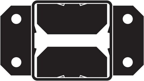 Simpson Strong-Tie FPBB44 E-Z Base Black Powder-Coated Post Base for 4x4 (Pack of 10) in Saudi Arabia