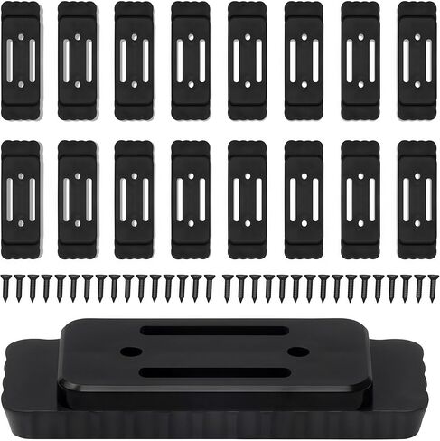 200 LB Load Capacity VELCKING Mounting Feet for Milwaukee Packout, ABS Black Packout Accessories, Durable Feet Mounting System (20 Pack) in Saudi Arabia