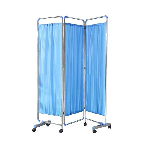 Mobile Privacy Screen,Nylon Fabric Standing Door Partition with Wheels,3/4/5/6 Panel Room Divider,for Clinics Salons Hospitals(Color 1,5-Panel) in Saudi Arabia