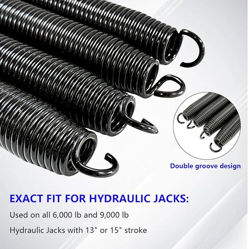 R3847 Replacement Spring Kit for Hydraulic Leveling Jacks, 4Pack Black Hydraulic Jack Large Spring in Saudi Arabia