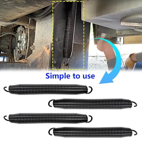 R3847 Replacement Spring Kit for Hydraulic Leveling Jacks, 4Pack Black Hydraulic Jack Large Spring in Saudi Arabia