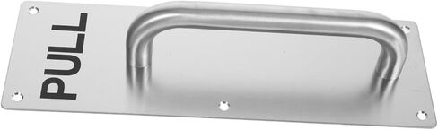ABOOFAN Stainless Steel Pull Door Handle for Fire Exit Cabinet Heavy Duty Commercial Door Handle Plate Impact Resistant Non Deformation Design in Saudi Arabia