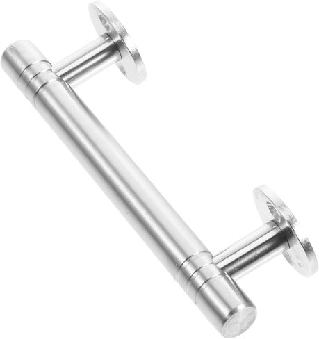 LIFKOME Stainless Steel Door Handle Pull for Wooden Double Doors 124mm Long Simple Design for Anti-Theft Security on Front Gates in Saudi Arabia