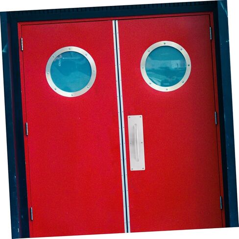 Holibanna Push Pull Metal Door Handle for Residential Commercial Use Durable Stainless Steel Design Elegant User Friendly for Sliding Barn Doors in Saudi Arabia