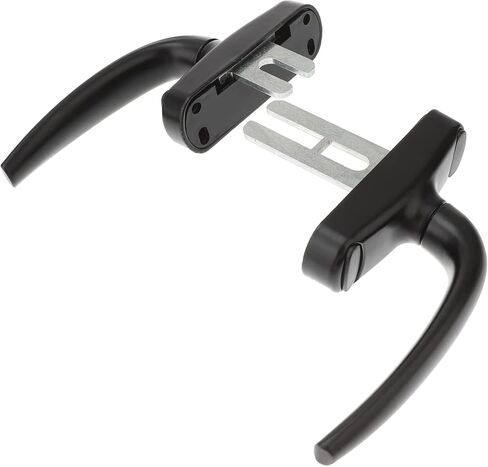 WOONEKY 2Pcs Zinc Alloy Sliding Door Handle Durable Window Pull Handle for Residential and Commercial Use Easy to Install Thickened Design with Fine Workmanship Finish in Saudi Arabia