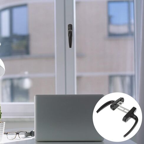WOONEKY 2Pcs Zinc Alloy Sliding Door Handle Durable Window Pull Handle for Residential and Commercial Use Easy to Install Thickened Design with Fine Workmanship Finish in Saudi Arabia