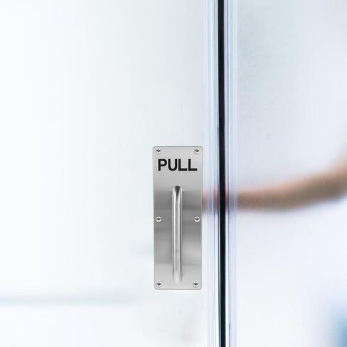 Stainless Steel Door Pull Handle for Fire Exit and Cabinet Doors Commercial Bathroom Replacement Handle Elegant Pull Versatile Design for Various Door Types in Saudi Arabia