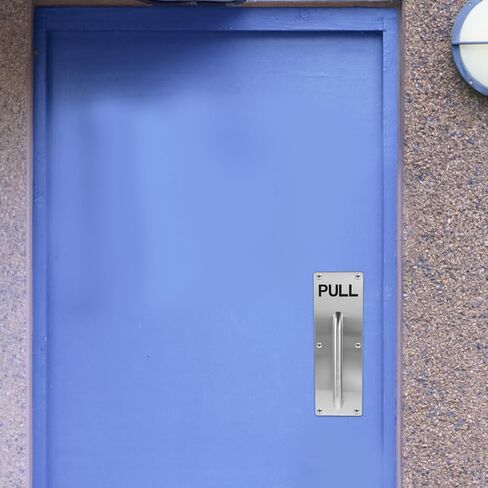 Stainless Steel Door Pull Handle for Fire Exit and Cabinet Doors Commercial Bathroom Replacement Handle Elegant Pull Versatile Design for Various Door Types in Saudi Arabia