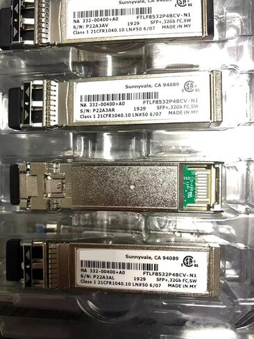 SFP 32G/FTLF8532P4BCV-N1/332-00400+A0/01KP583/SFP 32Gb FC SW 850nm 100M Optical Transceiver 32g Sfp+ Transceiver in Saudi Arabia