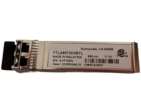 1 قطعة 10 جيجابايت SFP FTLX8573D3BTL SFP + 10G 850NM 300M المتعدد وحدة إرسال واستقبال الألياف المزدوجة/وحدة الألياف البصرية in Saudi Arabia