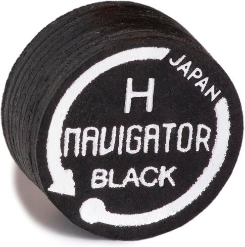 Navigator Black Premium Laminated Pool Billiard Cue Tip - 1 pc in Saudi Arabia
