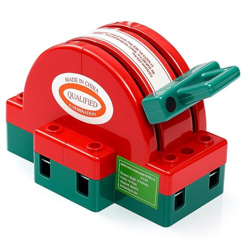 Relaxweex Disconnect Knife Switch Double Power Disconnect Switch(100 A 220 V 2 Pole,Orange) in Saudi Arabia