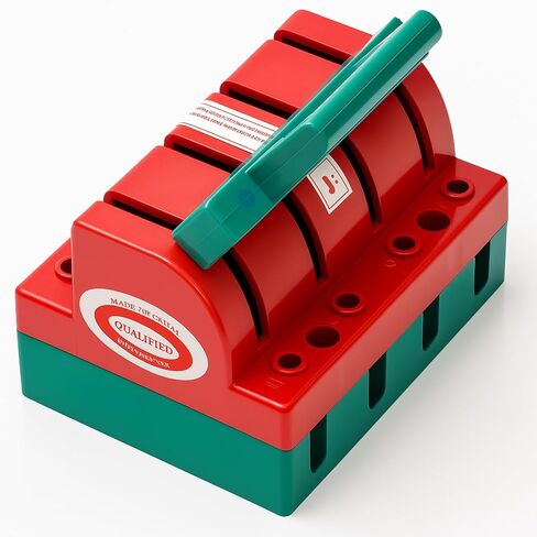 Relaxweex Disconnect Knife Switch Double Power Disconnect Switch(100 A 220 V 2 Pole,Orange) in Saudi Arabia