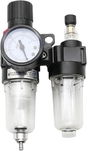 AFC2000 AFR2000 + AL2000 G1/4 يتم استخدام فلتر الهواء لفاصل الزيت والماء لضاغط الهواء لتقليل منظم صمام الضغط (تركيب PC 8 مم) in Saudi Arabia