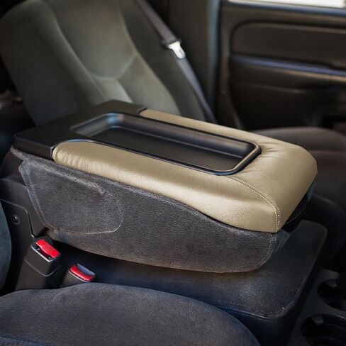 وحدة تحكم مركزية من Auto Dynasty متوافقة مع Silverado Tahoe Sierra Yukon Escalade 2001-2007، طقم إصلاح غطاء مسند الذراع، استبدال غطاء مزلاج، بيج in Kuwait