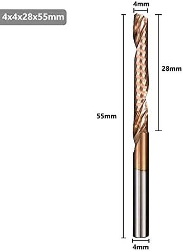 1pcs Spiral Up Cut End Mills 4mm 6mm 8mm Shank Aluminum Cutting Mill Single Flute CNC Router Bit Carbide Milling Cutter in Saudi Arabia