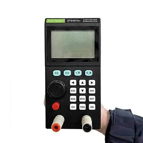 ET5407A+ Programmable DC Electronic Load - 200W 30A 180V Battery & Power Supply Tester with CC/CV/CR/CP Mode, LCD Display, USB Support, EV, Lab Testing in Saudi Arabia