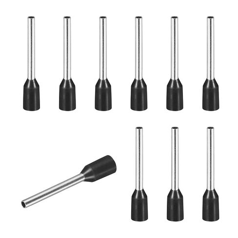 MECCANIXITY 200 Pcs Wire Ferrule Connectors VE0310-28AWG Crimp Copper Ferrules Terminals Connector Insulated Cord End Terminal for Electrical Projects Industrial Chemical Industry, Blue in Saudi Arabia