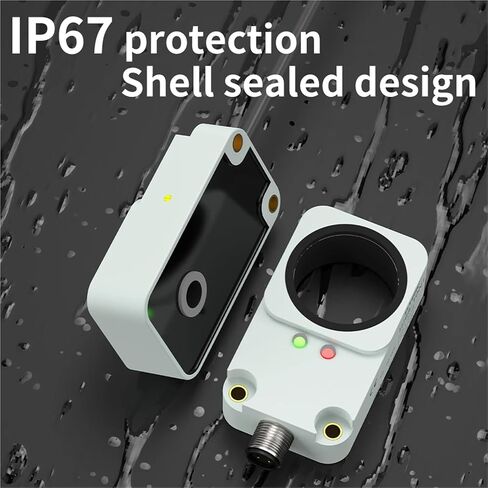 Proximity Sensor Inductive Switch, Non-Flush M12 Connector DC 3-Wire NPN PNP IP67 Magnetic Metal Drop Detection, 1pc(12MM NPN NO) in Saudi Arabia
