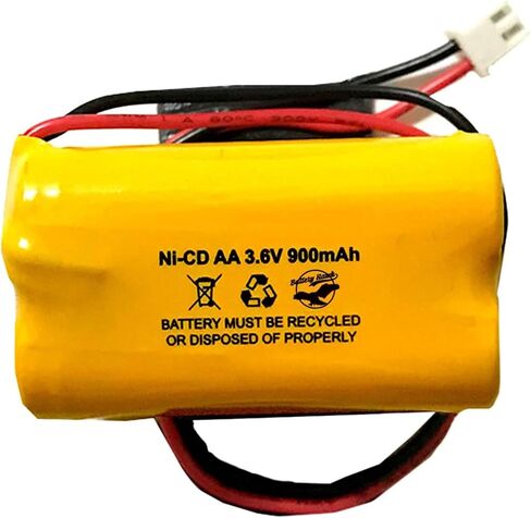 10010037 B2-0031 AA900MAH LEDR-1 6200RP CUSTOM-318 OSA230 253799 3.6v 900mAh Ni-Cd Exit Sign Emergency Light Battery in Saudi Arabia