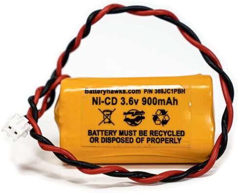 10010037 B2-0031 AA900MAH LEDR-1 6200RP CUSTOM-318 OSA230 253799 3.6v 900mAh Ni-Cd Exit Sign Emergency Light Battery in Saudi Arabia
