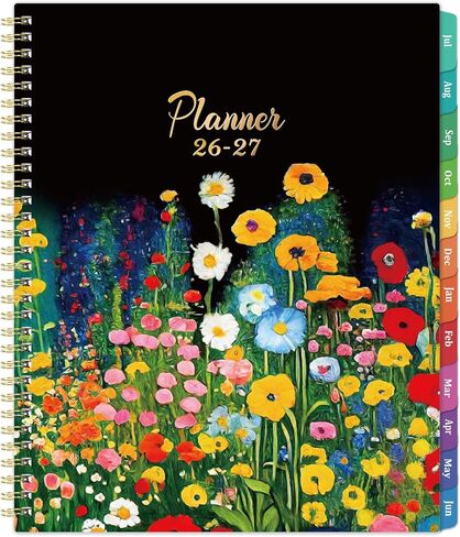 2026 Planner - 2026 Planner Weekly and Monthly, January 2026-December 2026 planners, Large Weekly Monthly Planners, 8.5''x11, with 12 Colorful Tabs, Flexible Cover in Saudi Arabia