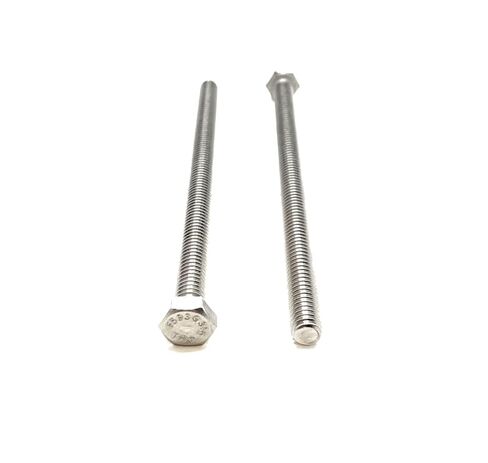 5/16-18x5 Stainless Steel Hex Cap Screws Hex Bolts 316 Marine Grade Stainless Steel Full Thread - (5 pcs) in Saudi Arabia