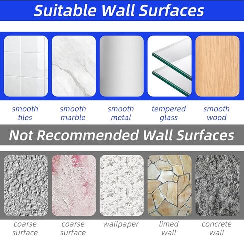 CIATBYYJ 8Pcs Shower Caddy Adhesive Hooks, Clear Strong Shower Adhesive Strips, No Drilling Waterproof Wall Hooks for Corner Showers Caddy, Bathroom Storage Shelves and Kitchen Racks 6×14 CM in Saudi Arabia