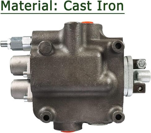 2 بكرة 21GPM صمام التحكم الاتجاهي الهيدروليكي، 3625PSI SAE منافذ صمام هيدروليكي مزدوج التمثيل مع عصا التحكم in Saudi Arabia