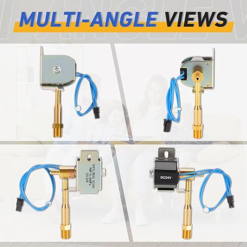 صمام الملف اللولبي DC، مناسب لمرطب هانيويل HE150/HE250/ HE300 Adv True Ease - Repace 50041883001، 24 VDC in Kuwait