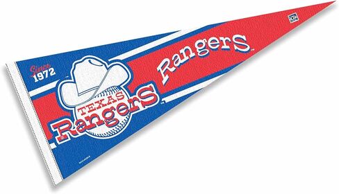 Rangers Retro Vintage Throwback Full Size Pennant Flag in Saudi Arabia