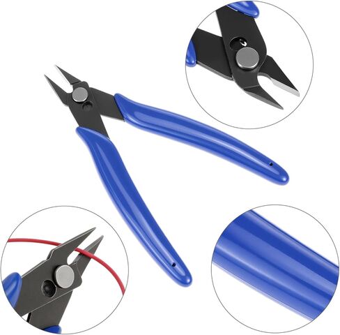 QWORK 32 Pieces 3D Print Tool Kit, Deburring Tool, Precision Craft Cutter Set, Needle Files, Flush Cutters, Sanding Stick, 3D Printer Accessories for Cleaning Finishing and Post Processing in Saudi Arabia