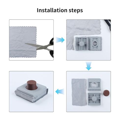 FYSETC Nozzle and Build Plate Cleaner Tool : Upgrade Accessories Print Bed Cleaning Kit Hold Microfiber Towel to Clean Cool Steel Platform with Ease for All 3D Printer FDM Printing Project in Saudi Arabia