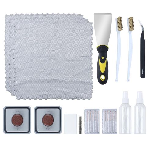 FYSETC Nozzle and Build Plate Cleaner Tool : Upgrade Accessories Print Bed Cleaning Kit Hold Microfiber Towel to Clean Cool Steel Platform with Ease for All 3D Printer FDM Printing Project in Saudi Arabia