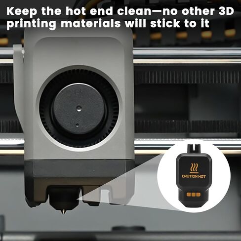 10 PCS Silicone Sock for Bambu Lab P2S, High Temperature and Durable Silicone, Protecting Extruder and Nozzle, 3D Printer Accessories Parts for Bambu Lab P2S. in Saudi Arabia