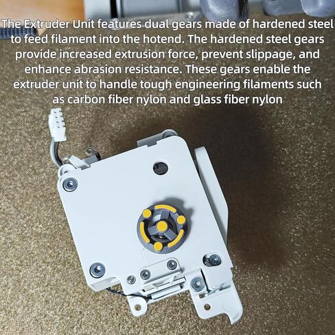 Immdinogo Extruder Unit Replacment Compatible with BambuLab A1/ A1 Mini: Tool-Head Hotend Extrusion Assembly with Hardened Steel Gears and Filament Cutter Motor and Eddy Sensor 3D Printer Accessories in Saudi Arabia
