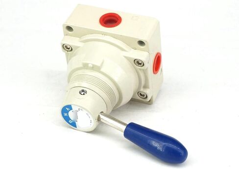 4HV310C-10 G3/8 "صمام تبديل يدوي هوائي 4-Way 2-Position Center مغلق in Saudi Arabia