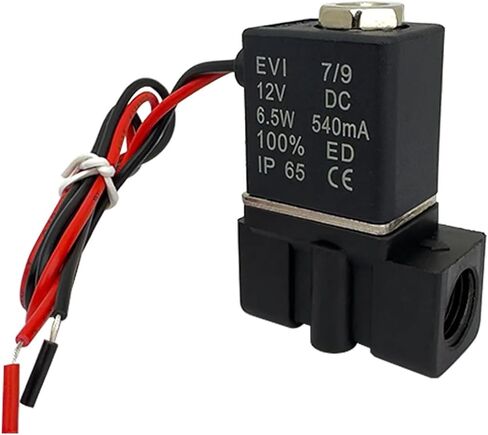 AC220V Normally Closed 1/4 Inch Silent Bidirectional NormallyClosed Pneumatic Solenoid Valve 1Pcs(10MM) in Saudi Arabia