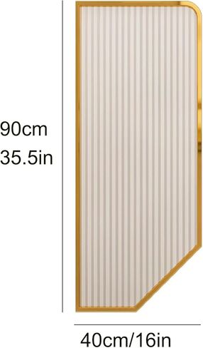 Urinal Screen Toilet Partition, Commercial Public Toilets Urinal Screen Toilet Partition Room Dividers, Stainless Steel Frame and Glass Panel-Black-2Pcs in Kuwait