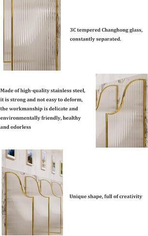 Urinal Screen Toilet Partition Wall-Mounted Bathroom Urinal Privacy Screen Toilet Partition, Stainless Steel Frame Tempered Glass Divider Toilet Partition,for Hotel/Publi-Black-1 Piece in Kuwait