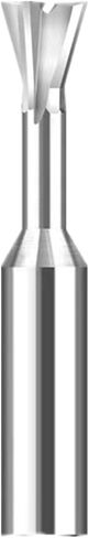 Carbide Dovetail Milling Cutter 45 60 75 Degree CNC Tool 3-20mm Tungsten Steel Machining Slotting Cutting Metalworking End Mill(60 Degree,UNCOATED-4MM) in Saudi Arabia